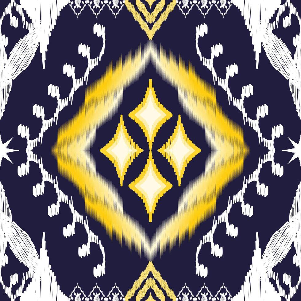 Geometric ethnic oriental traditional art pattern.Figure tribal embroidery style.Design for background,wallpaper,clothing,wrapping,fabric,element,vector illustration. vector