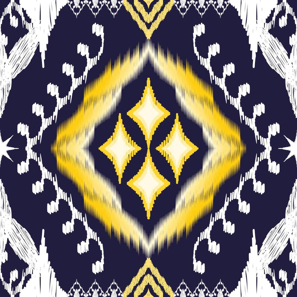 Geometric ethnic oriental traditional art pattern.Figure tribal embroidery style.Design for background,wallpaper,clothing,wrapping,fabric,element,vector illustration. vector