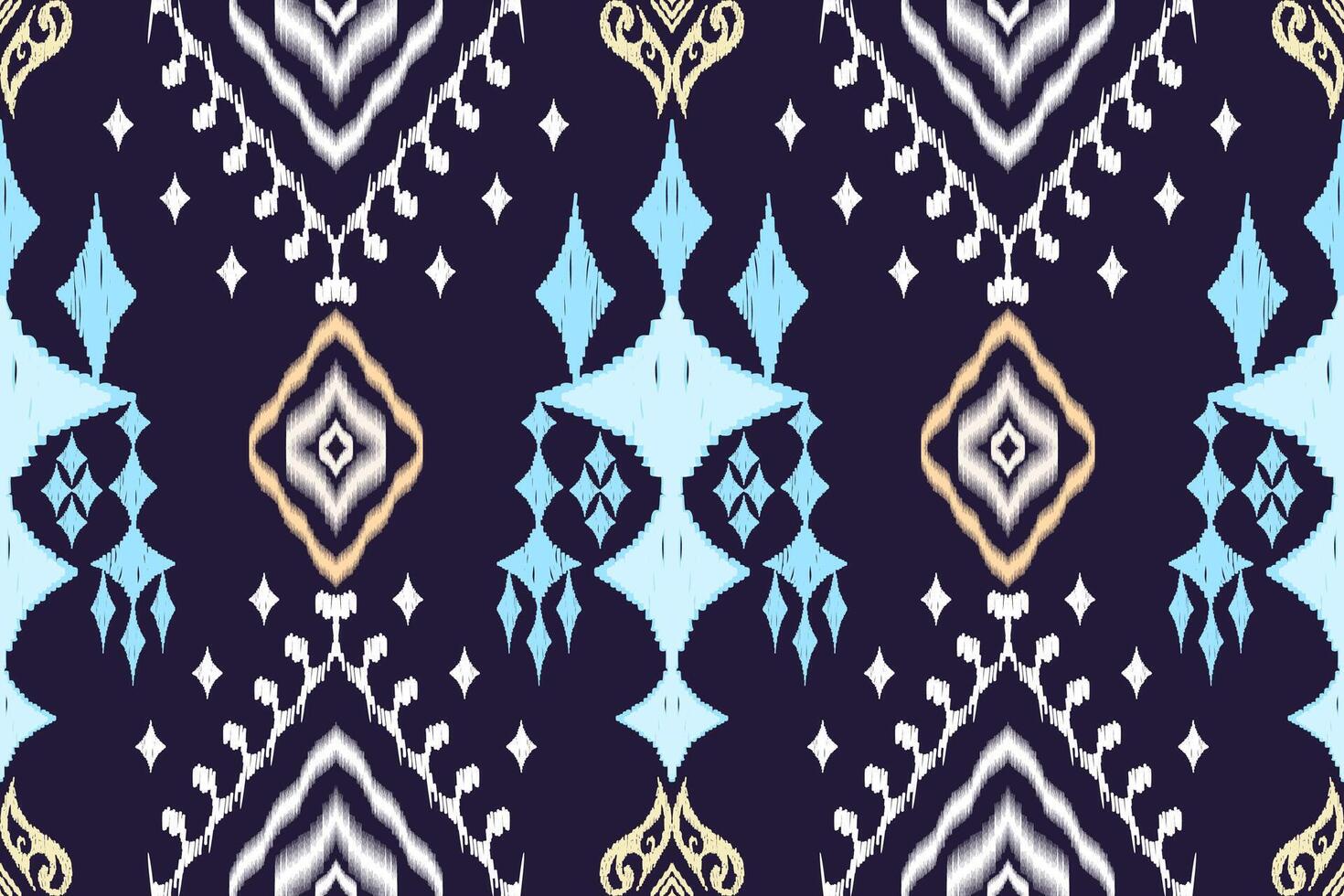 Geometric ethnic oriental traditional art pattern.Figure tribal embroidery style.Design for background,wallpaper,clothing,wrapping,fabric,element,vector illustration. vector