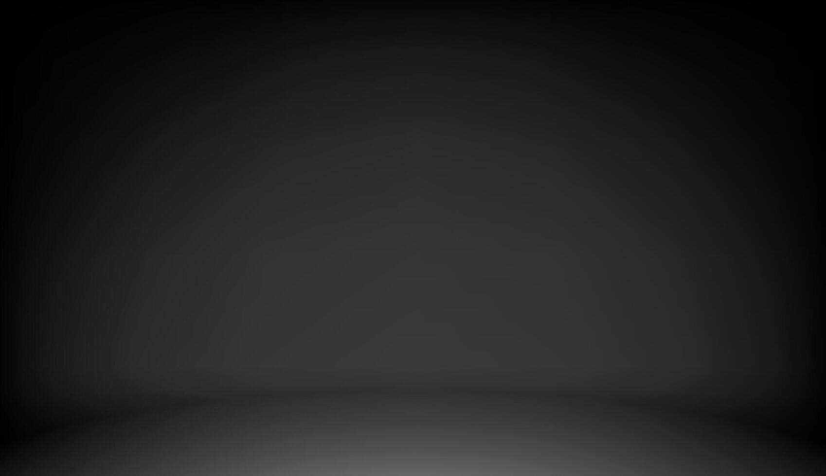 Black abstract gradient background, vector. vector