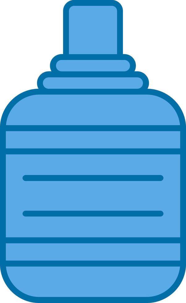 Corrector Filled Blue  Icon vector