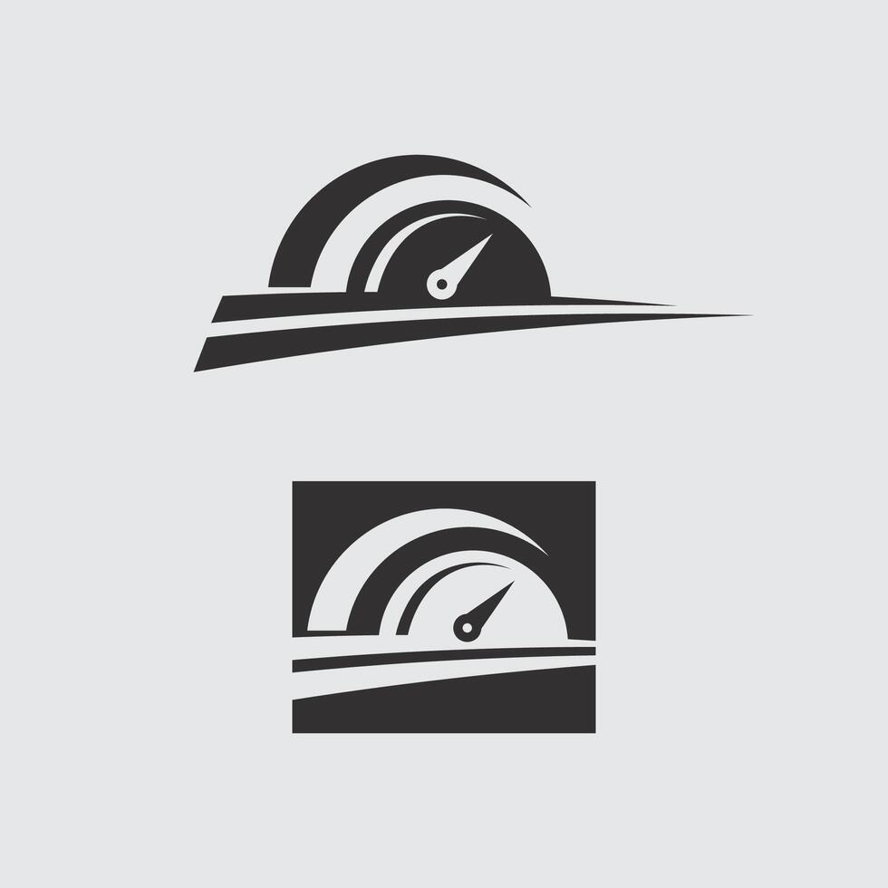 Race and speed logo icon vector  Race flag  racing illustration logo design