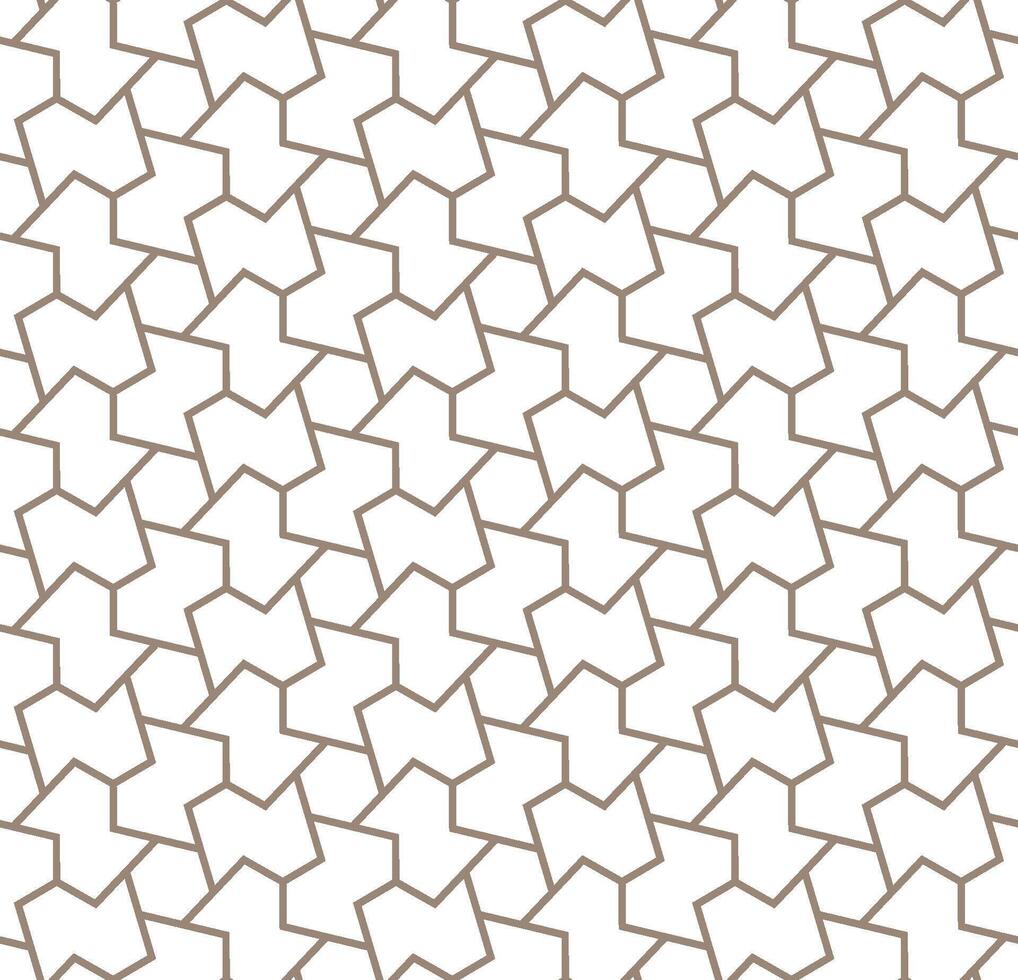 Seamless abstract geometric pattern in a modern style vector