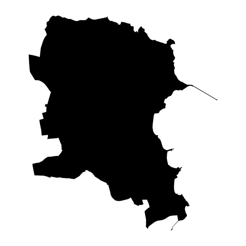 S t martín parroquias mapa, administrativo división de jersey. vector ilustración.