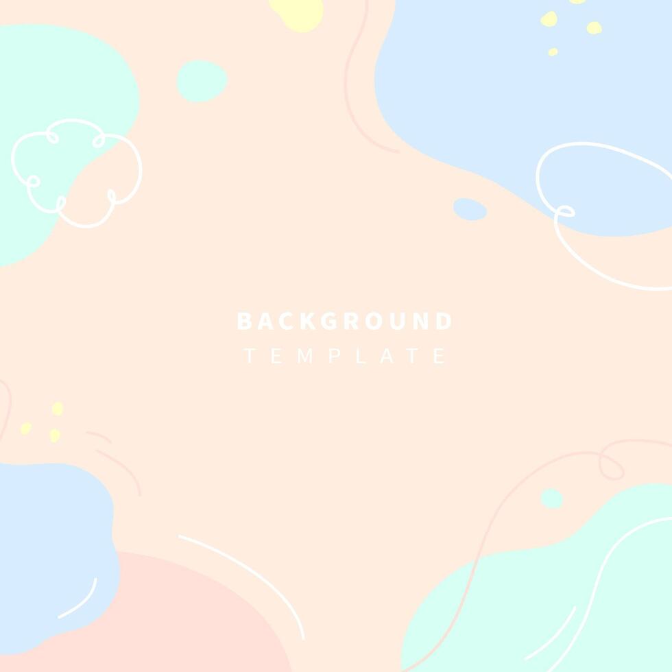 Cute simple pop line lively color block style pink orange camouflage colorful texture in makeup background vector