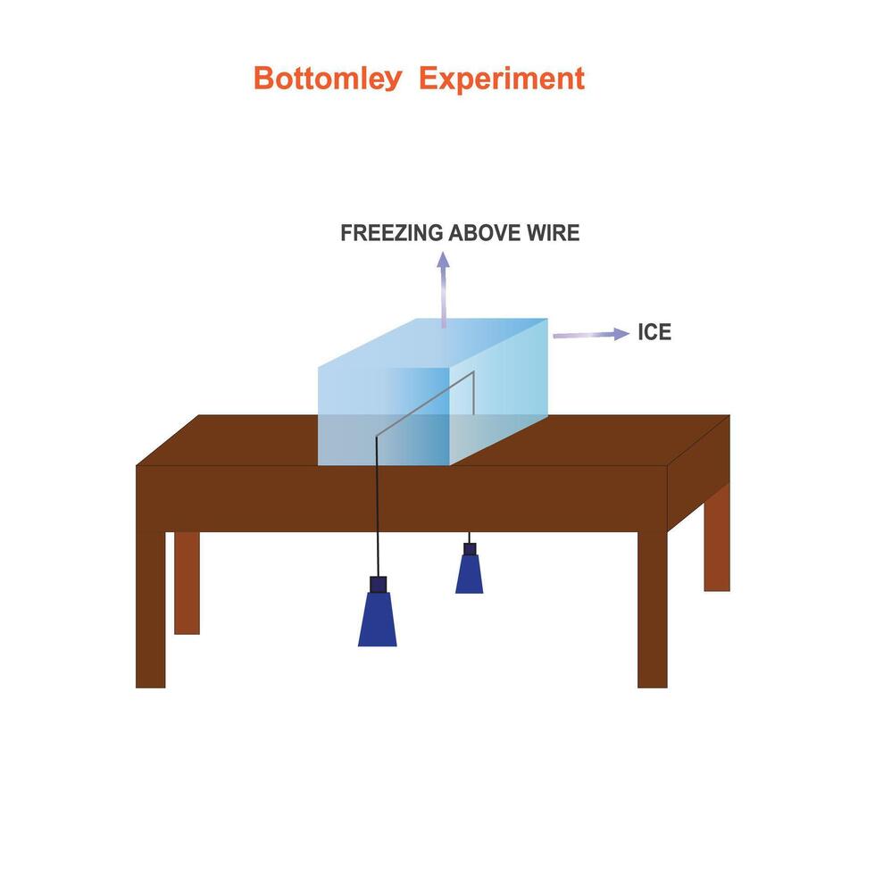 Bottomleys Experiment of ice vector