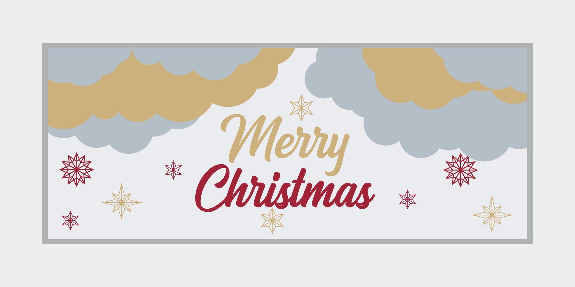 merry christmas banner set and happy new year banner, social media cover and web banner,Merry Christmas design for greeting card, vector