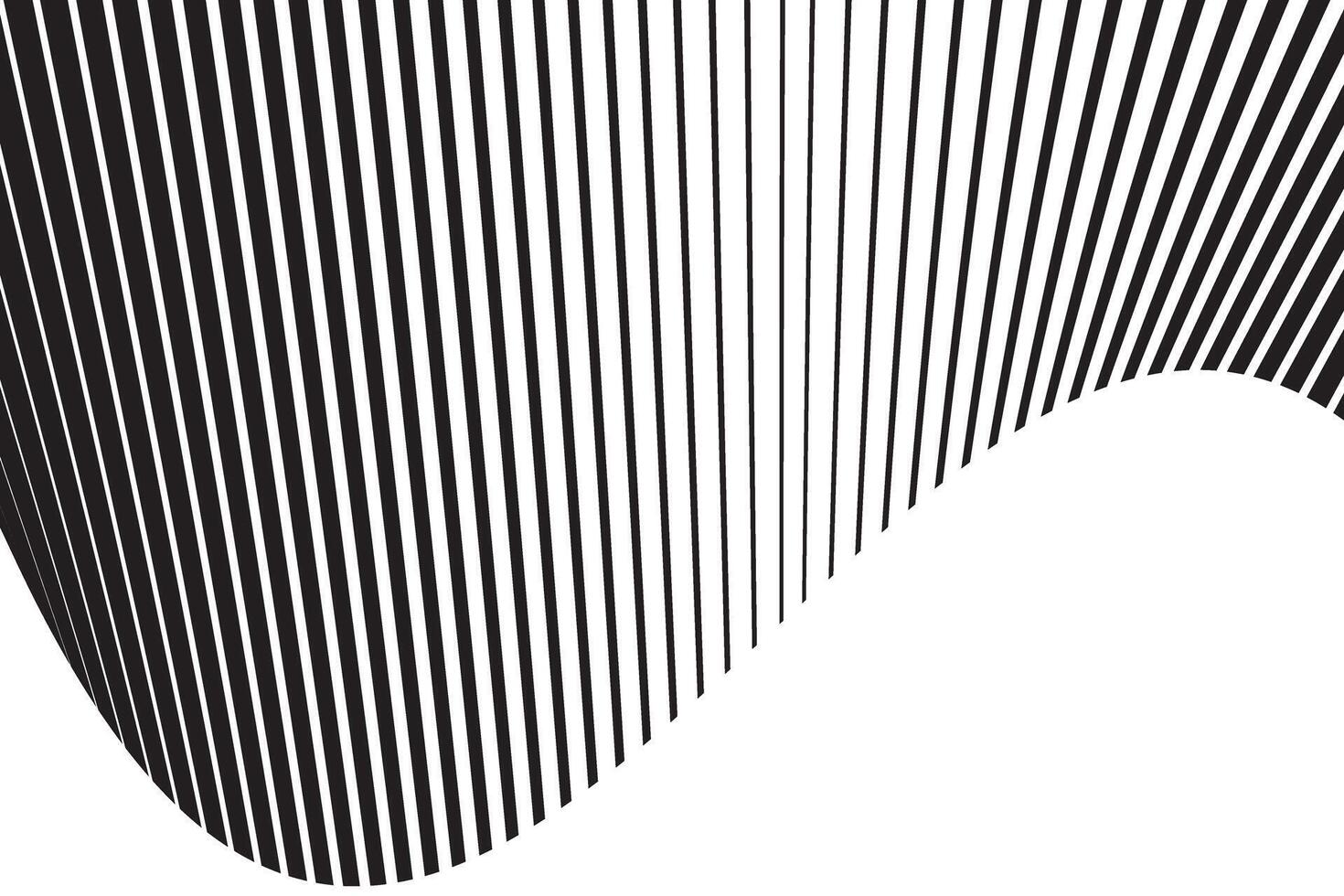 modern simple abstract black color stripes vector creative pattern