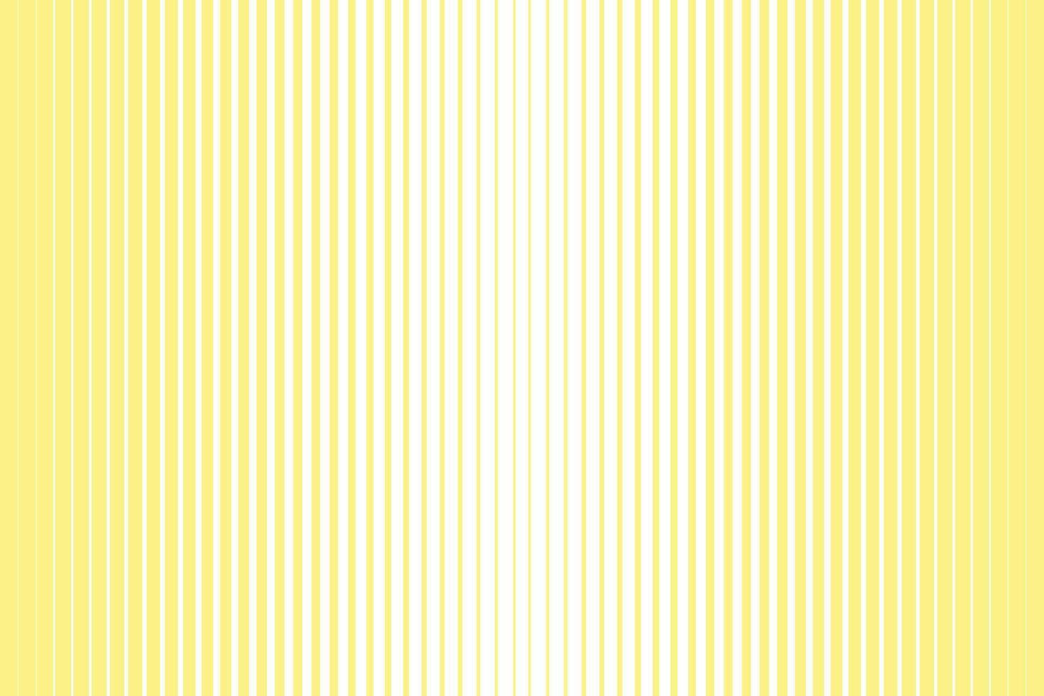 simple abstract monochromatic yellow color vertical halftone line pattern vector