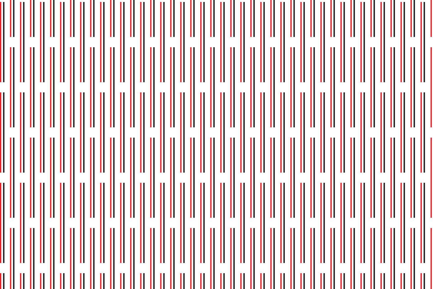 simple abstract red black color halfline pattern art vector