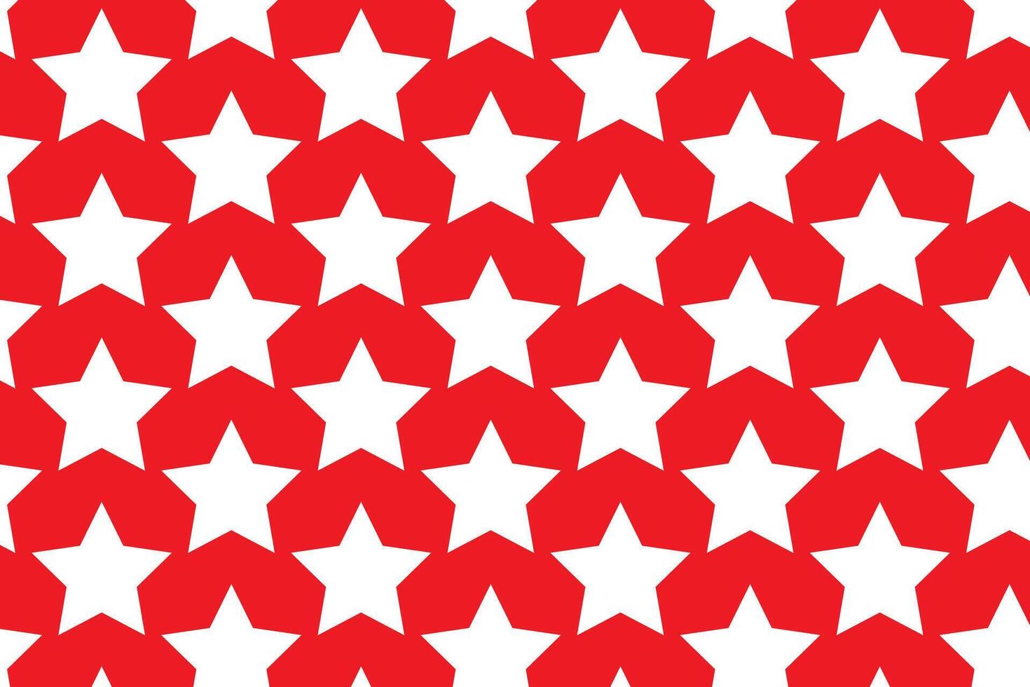 a red and white pattern with white stars on it a red background with white dots and dots vector