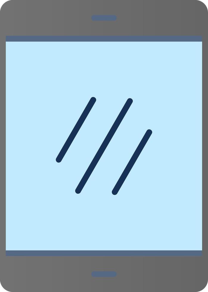 Smartphone Flat Gradient  Icon vector
