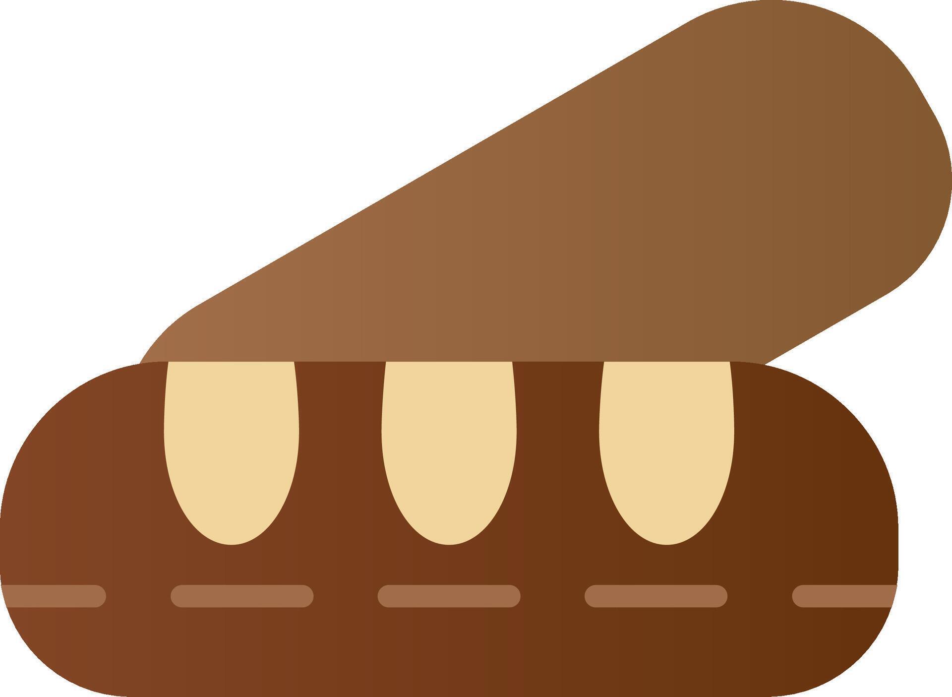 Bread Flat Gradient Icon 42401105 Vector Art at Vecteezy