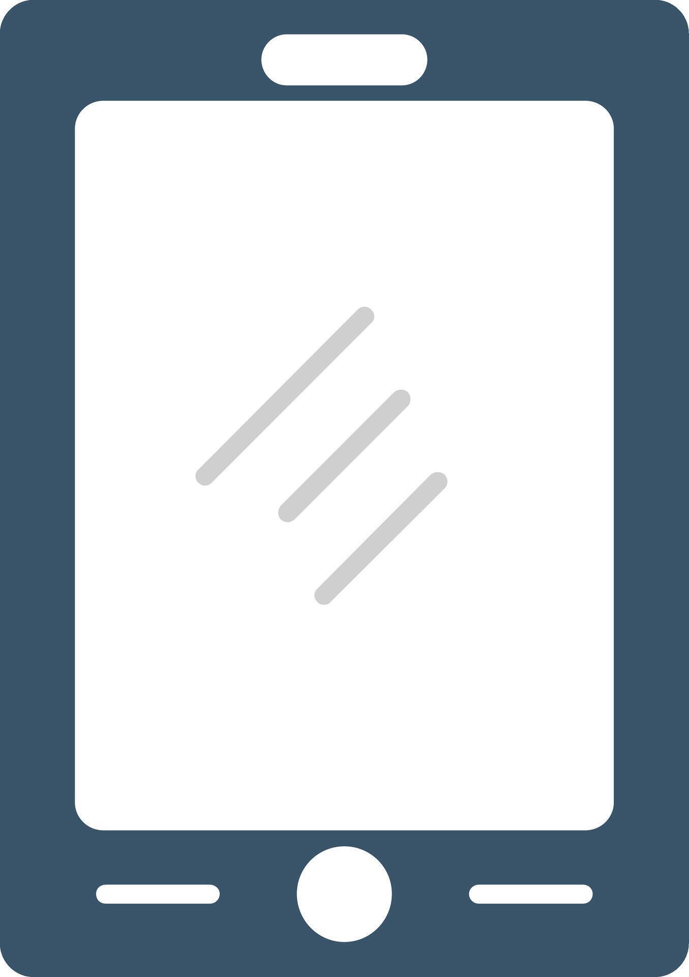 Tablet Flat Gradient Icon 42401210 Vector Art at Vecteezy