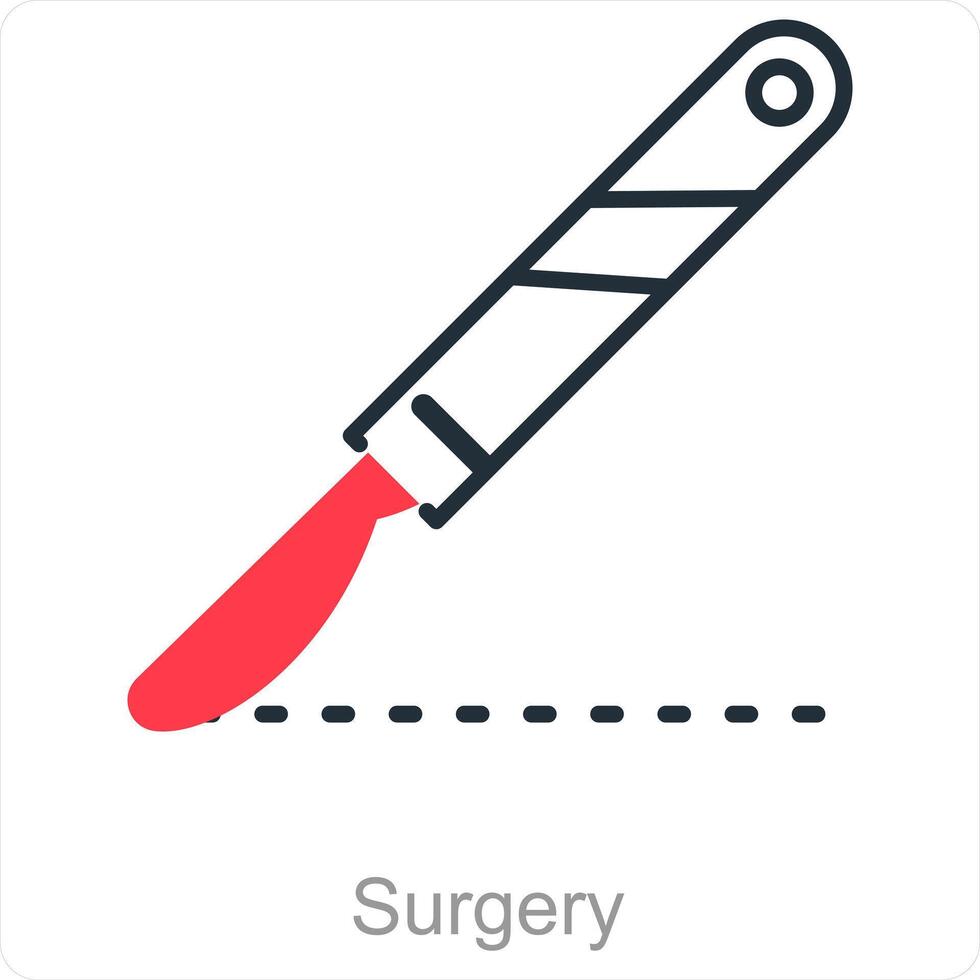 Surgery and operation icon concept vector