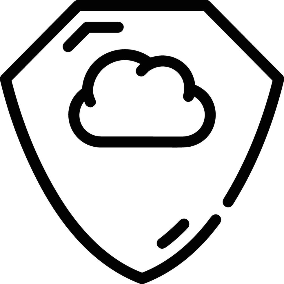 Cloud  icon symbol vector image. Illustration of the hosting storage design image