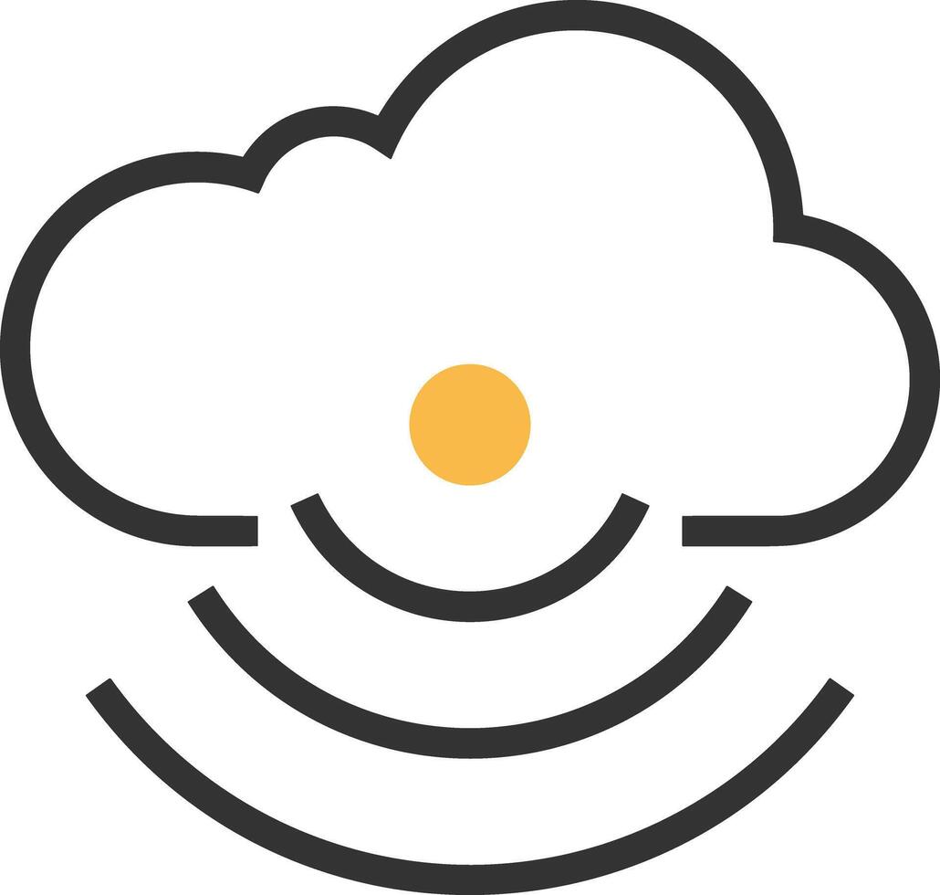 Cloud  icon symbol vector image. Illustration of the hosting storage design image