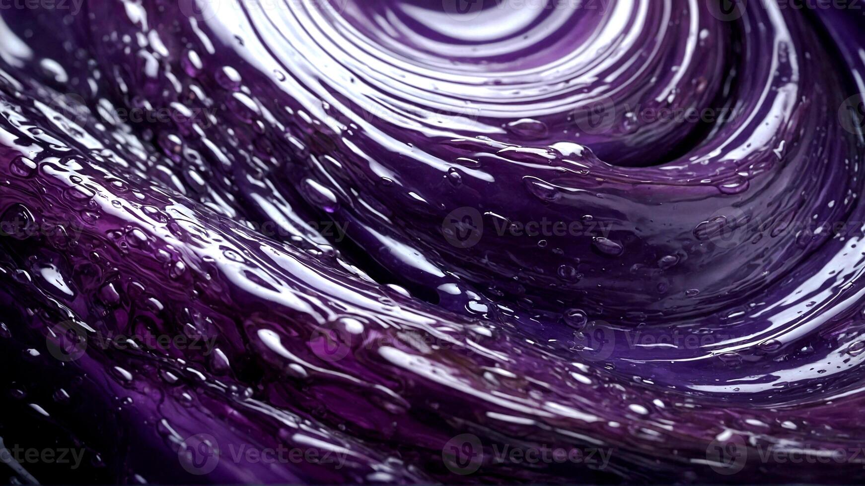 AI generated Captivating Purple Whirlpool in Abstract Dance of Light photo