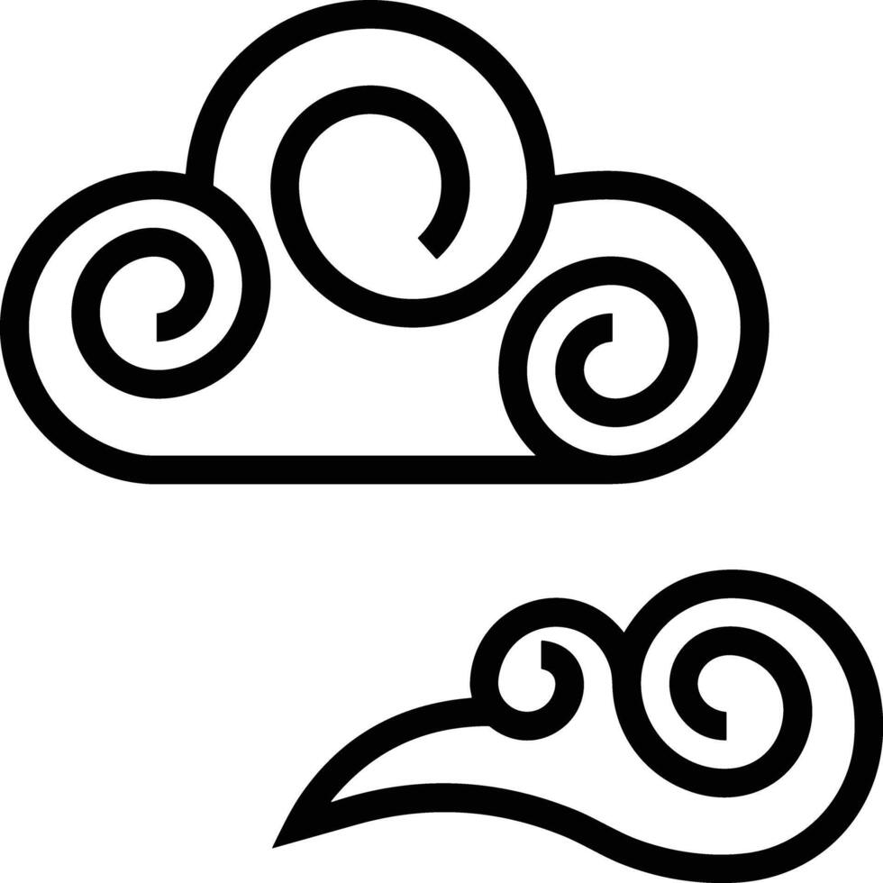 Cloud  icon symbol vector image. Illustration of the hosting storage design image