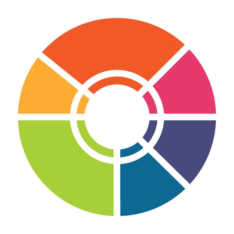 Circle Infographic Diagram vector