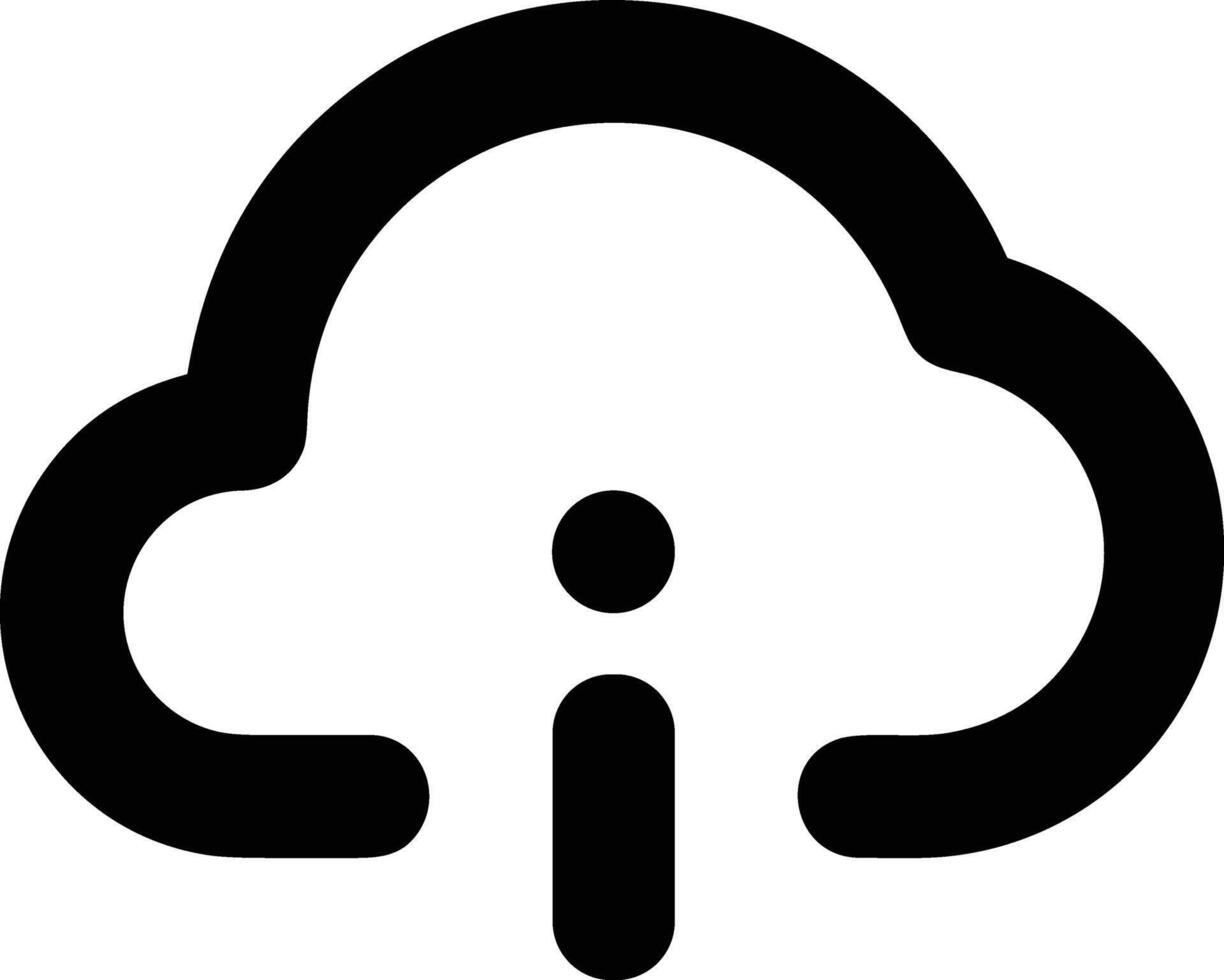 Cloud  icon symbol vector image. Illustration of the hosting storage design image