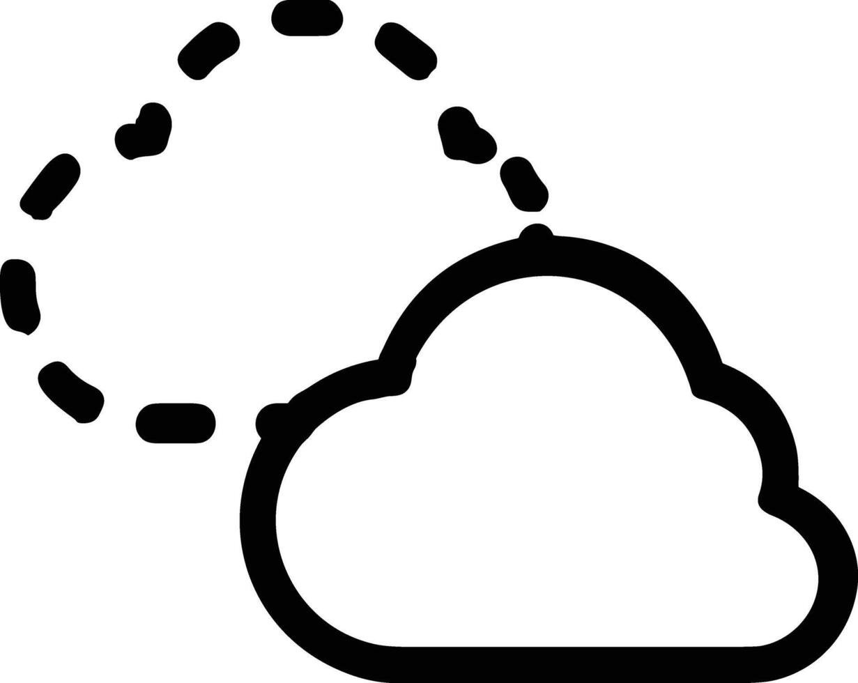 Cloud  icon symbol vector image. Illustration of the hosting storage design image