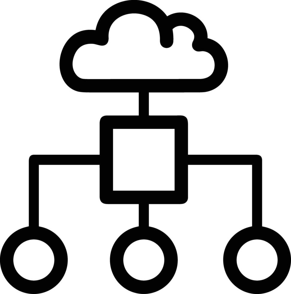 Cloud  icon symbol vector image. Illustration of the hosting storage design image