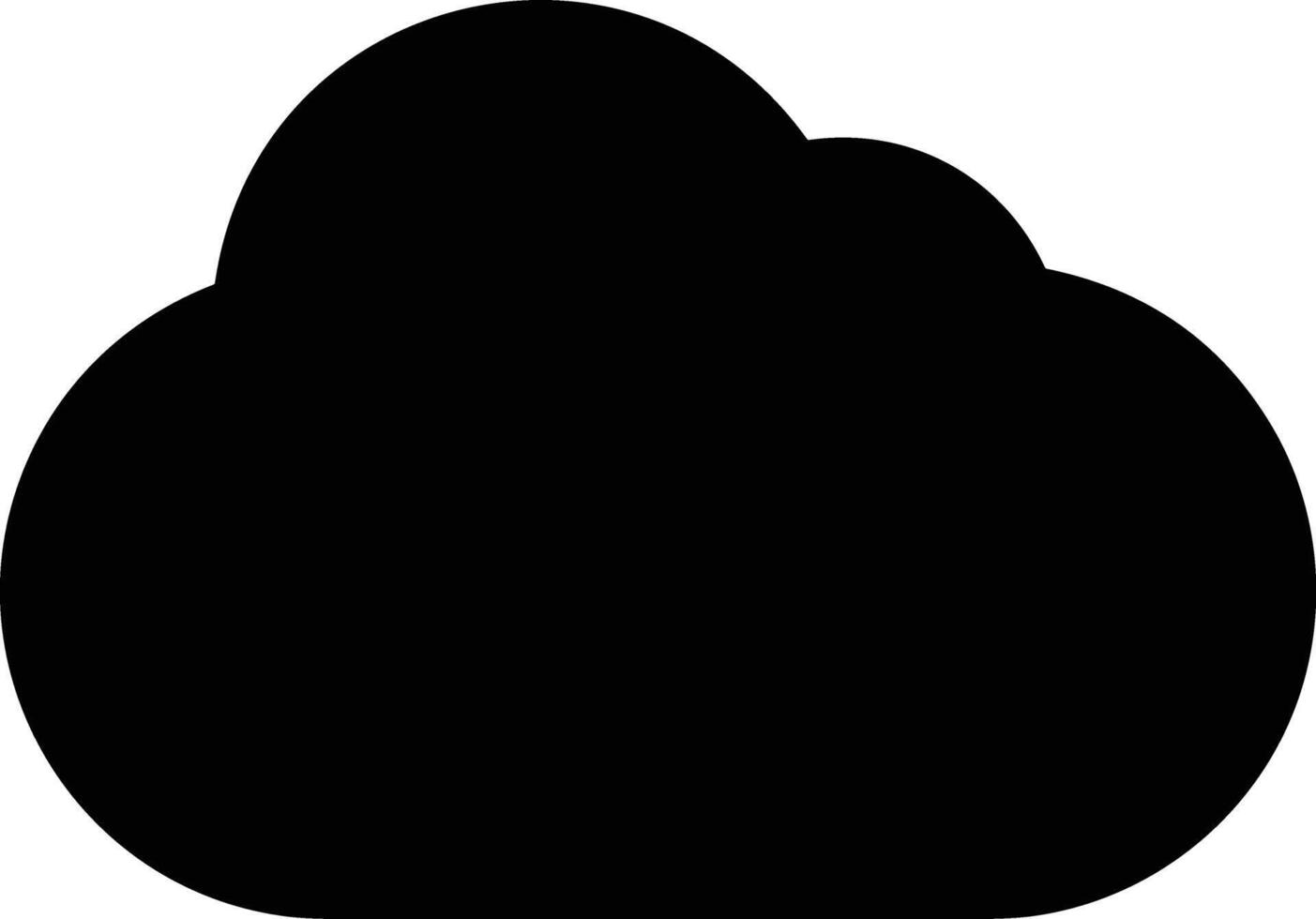 Cloud  icon symbol vector image. Illustration of the hosting storage design image