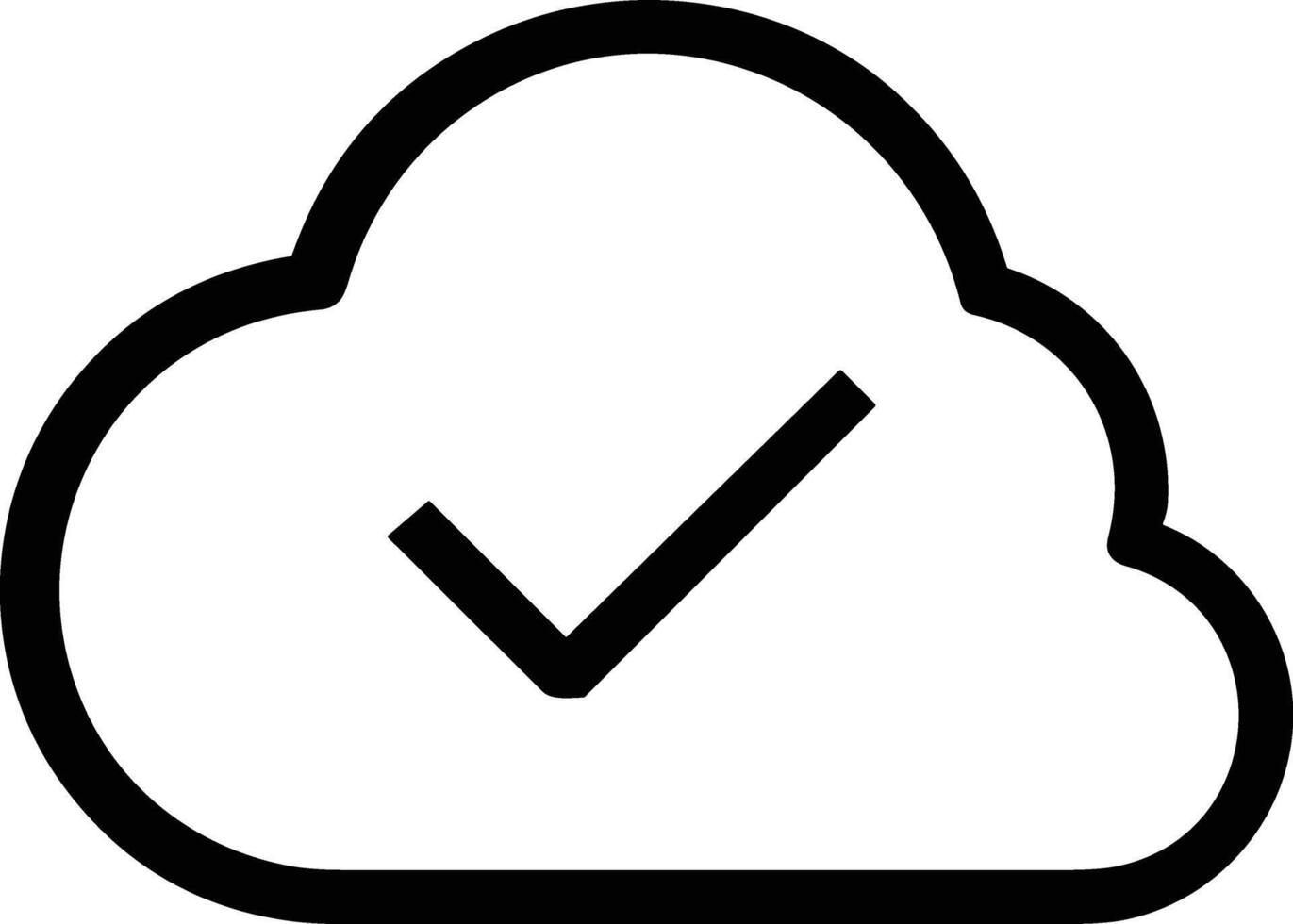 Cloud  icon symbol vector image. Illustration of the hosting storage design image