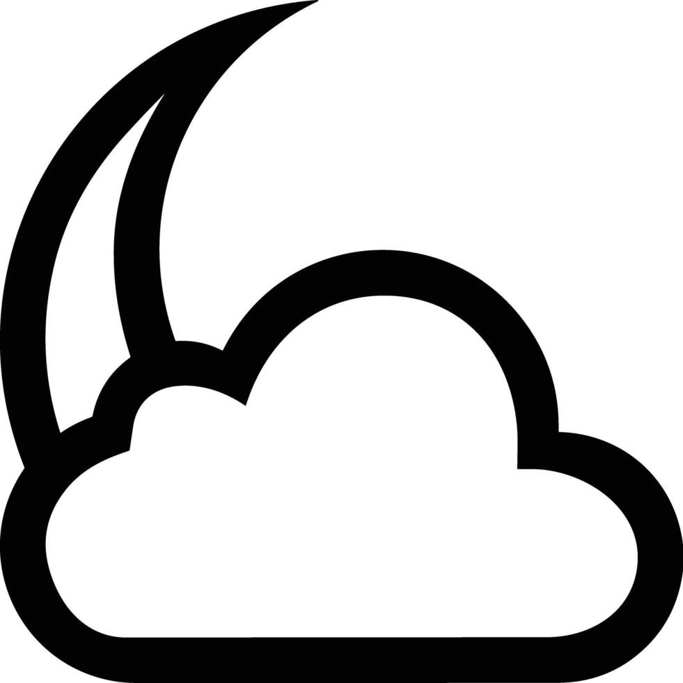 Cloud  icon symbol vector image. Illustration of the hosting storage design image