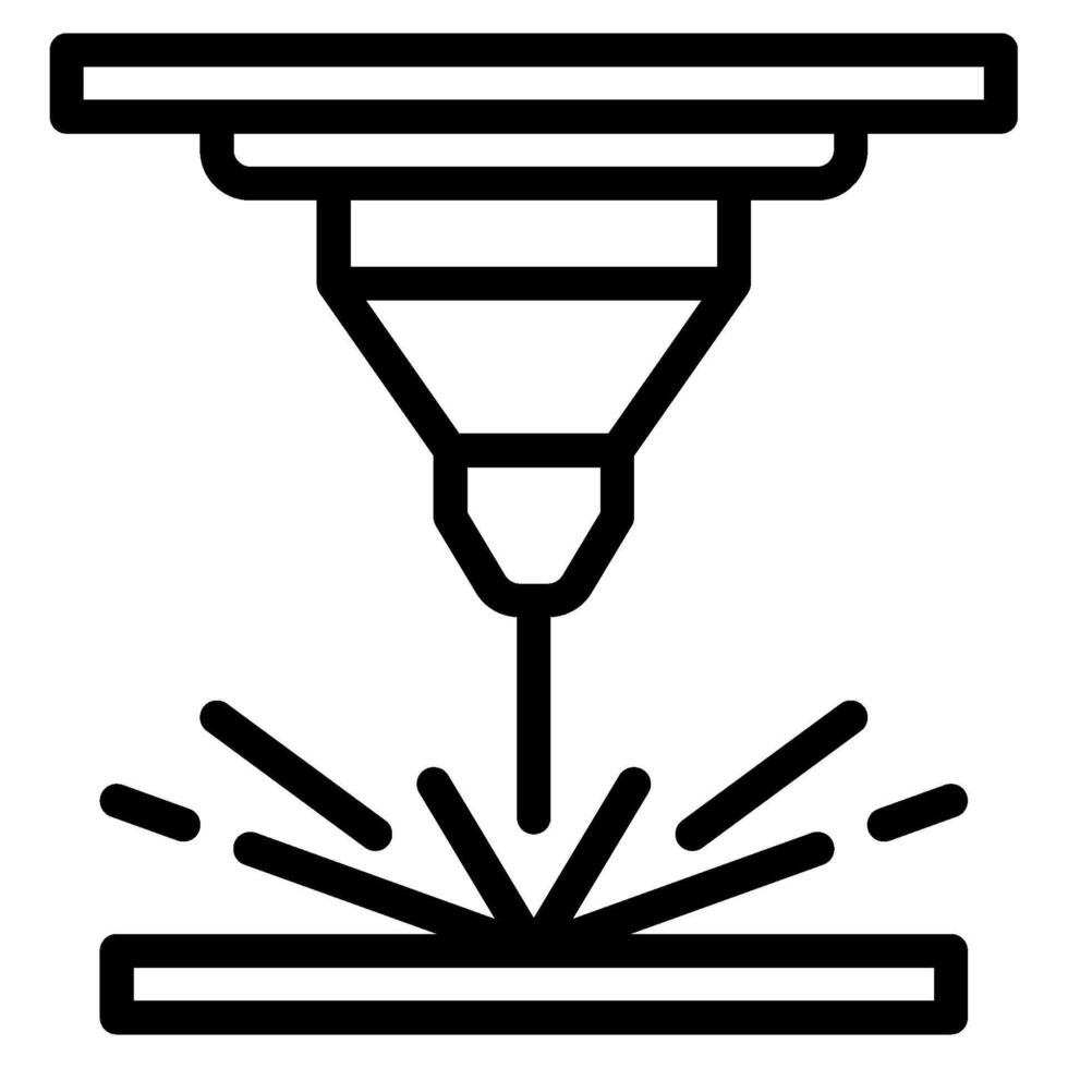 Laser Future things icon illustration vector