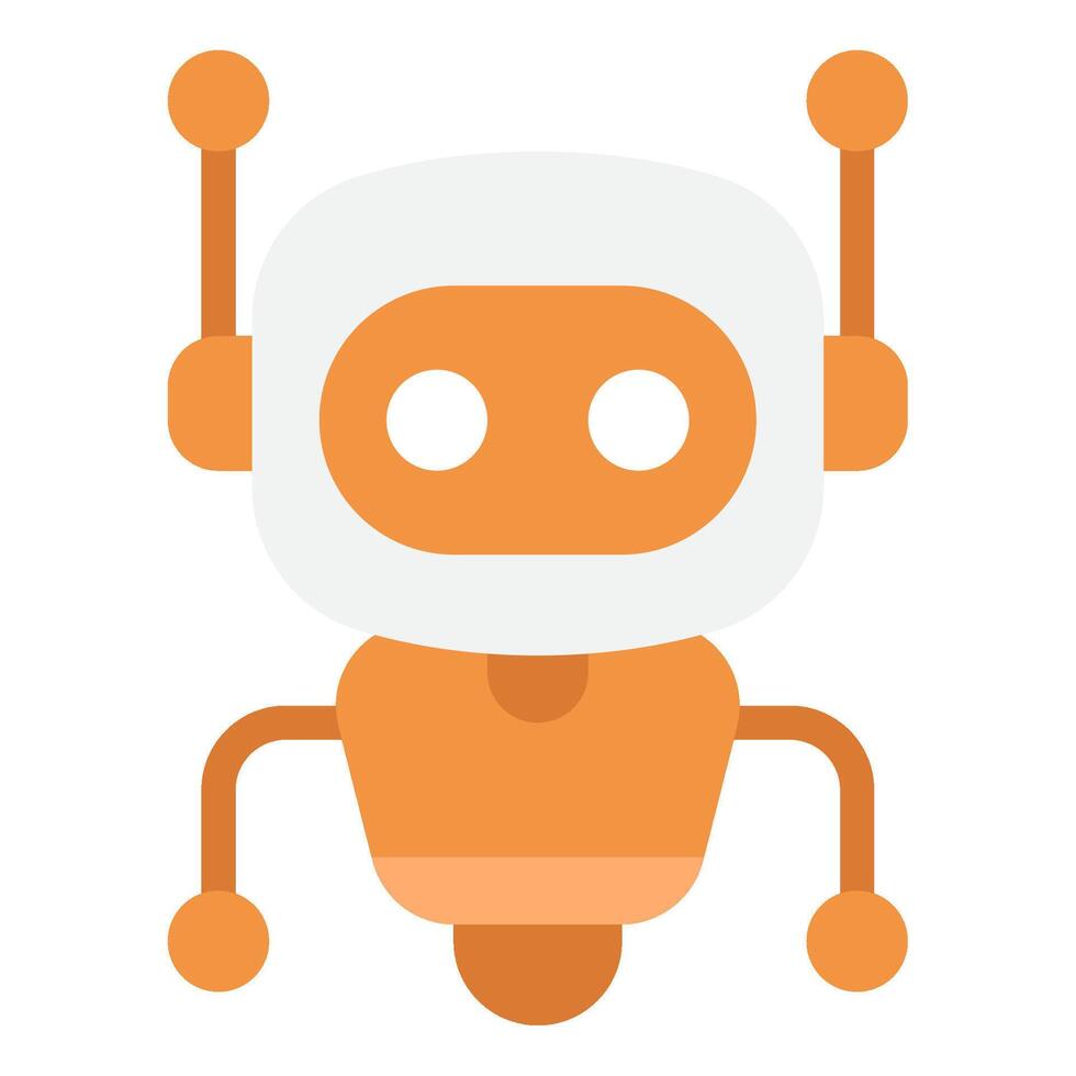 Robot Future things icon illustration vector