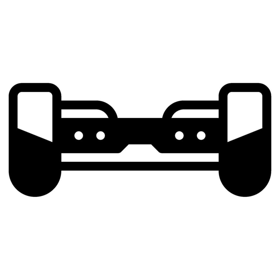 Hoverboard Future things icon illustration vector