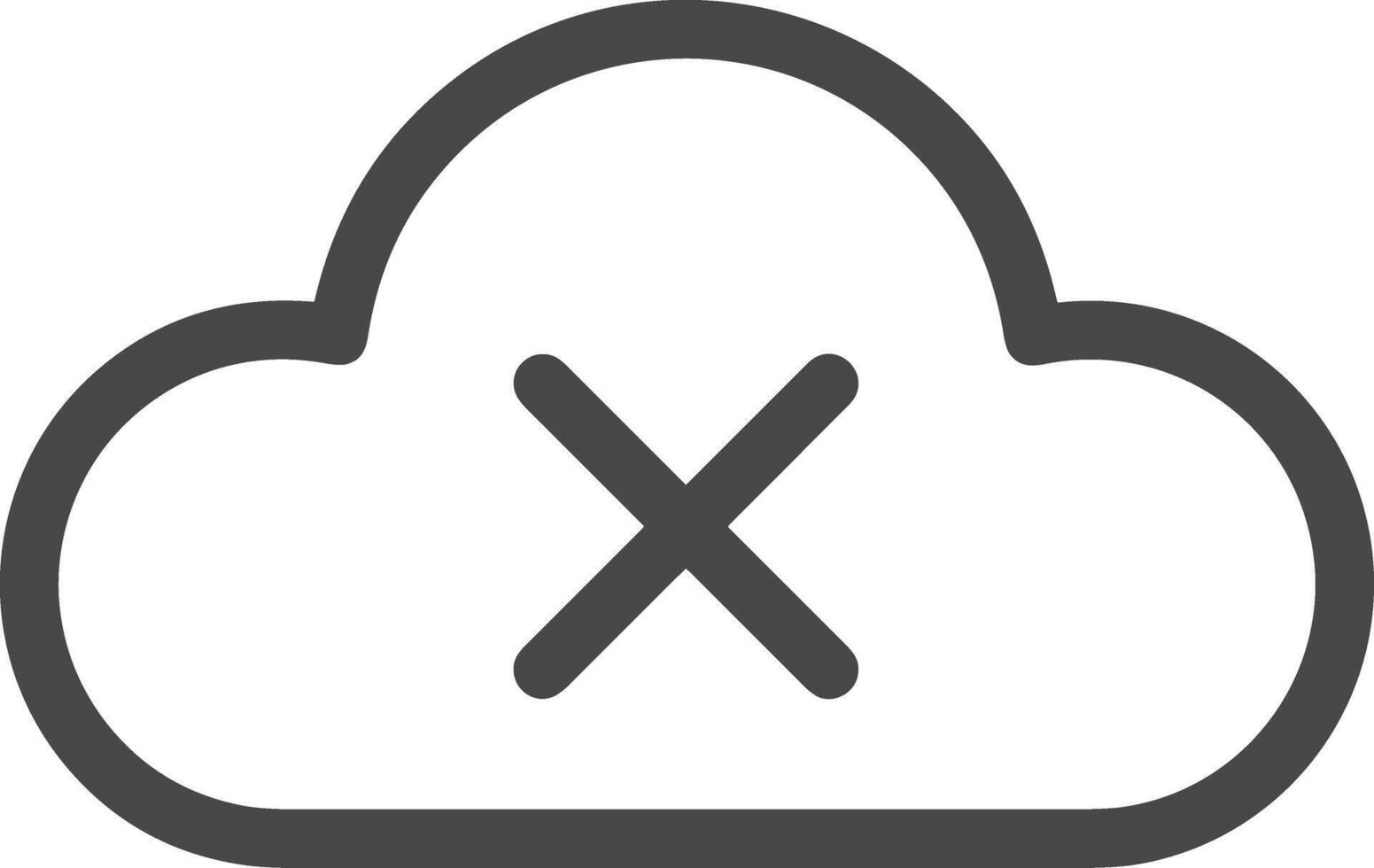 Cloud  icon symbol vector image. Illustration of the hosting storage design image