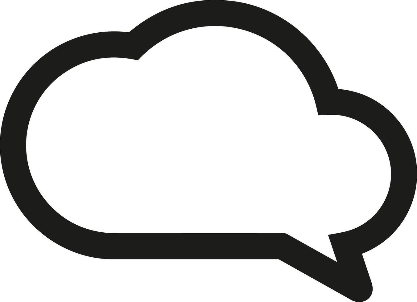 Cloud  icon symbol vector image. Illustration of the hosting storage design image