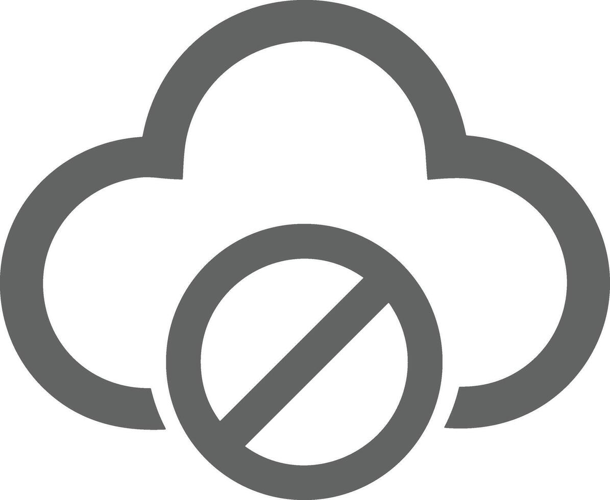 Cloud  icon symbol vector image. Illustration of the hosting storage design image