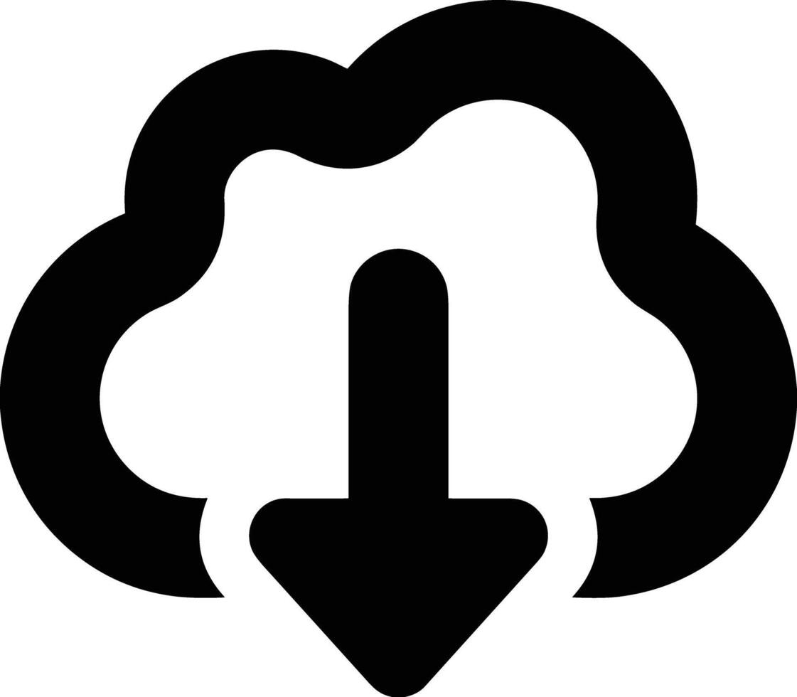 Cloud  icon symbol vector image. Illustration of the hosting storage design image