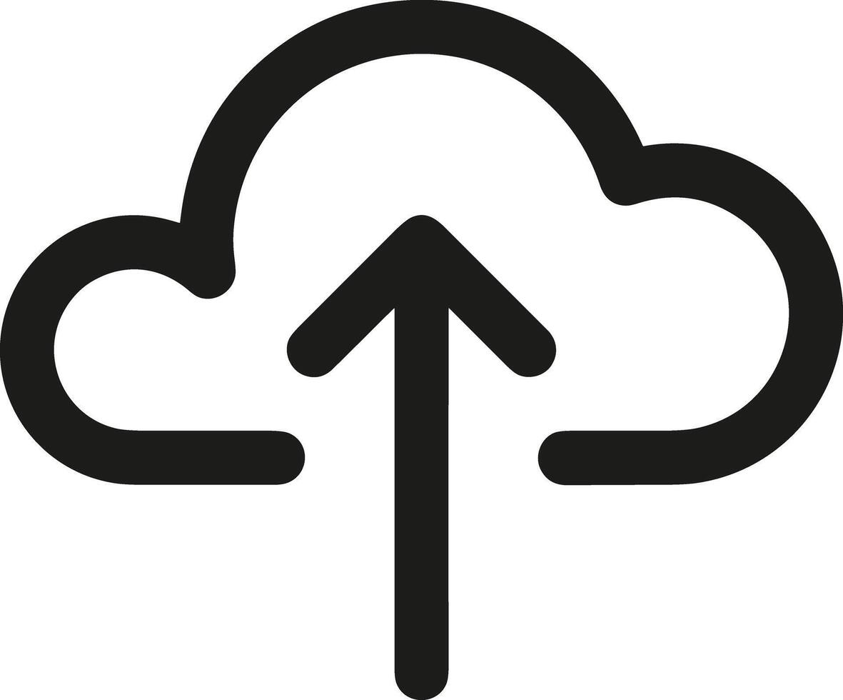 Cloud  icon symbol vector image. Illustration of the hosting storage design image