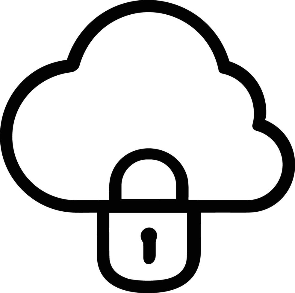 Cloud  icon symbol vector image. Illustration of the hosting storage design image