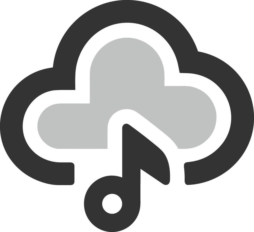 Cloud  icon symbol vector image. Illustration of the hosting storage design image