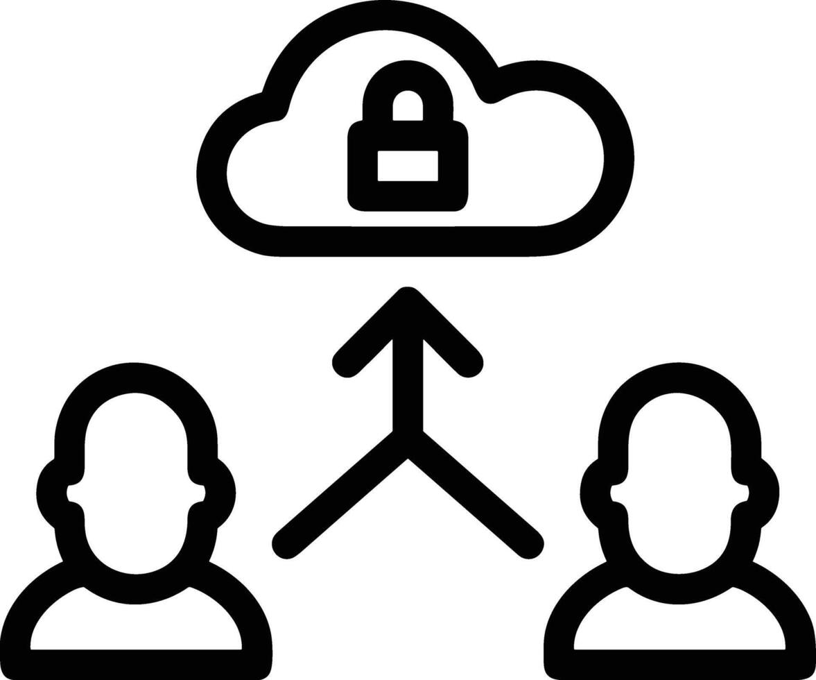 Cloud  icon symbol vector image. Illustration of the hosting storage design image