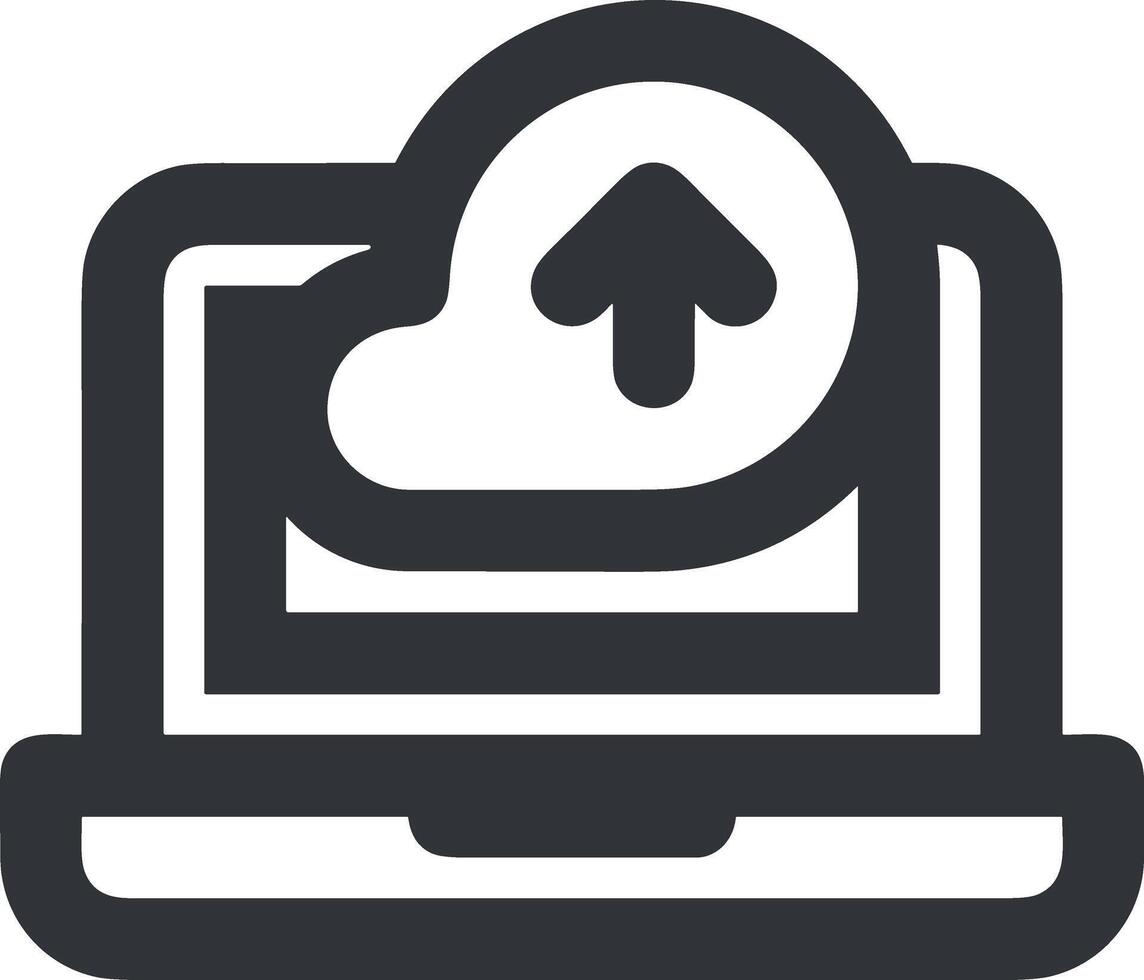 Cloud  icon symbol vector image. Illustration of the hosting storage design image