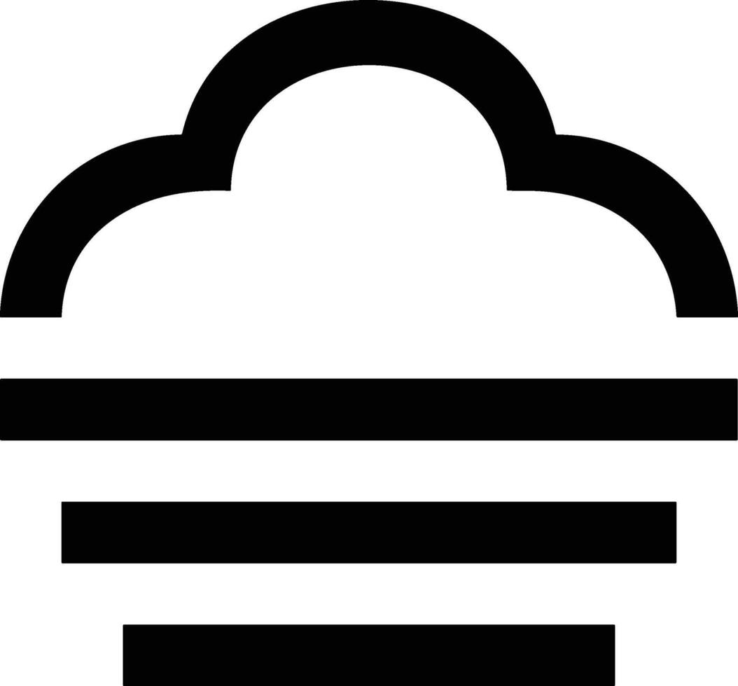 Cloud  icon symbol vector image. Illustration of the hosting storage design image