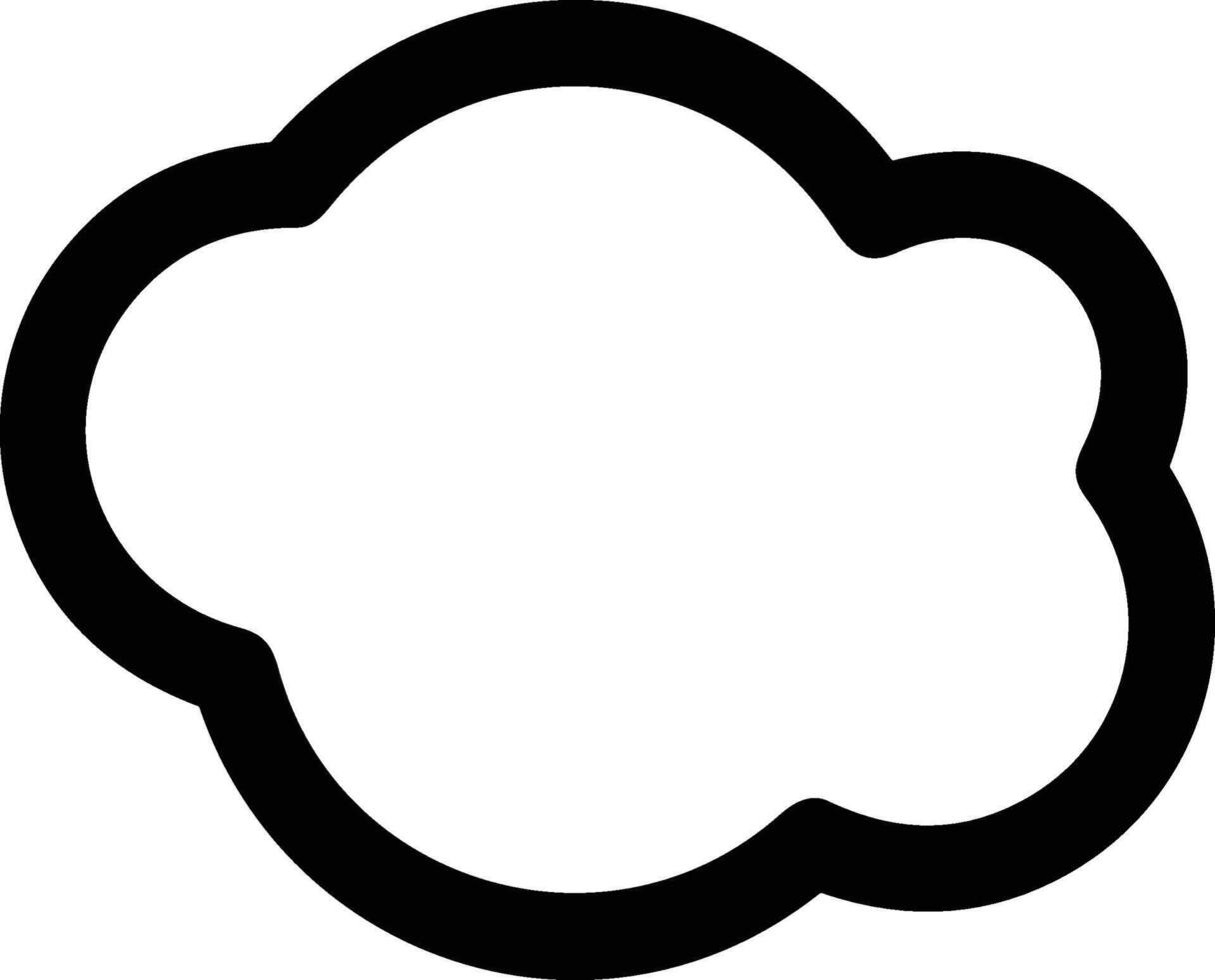 Cloud  icon symbol vector image. Illustration of the hosting storage design image