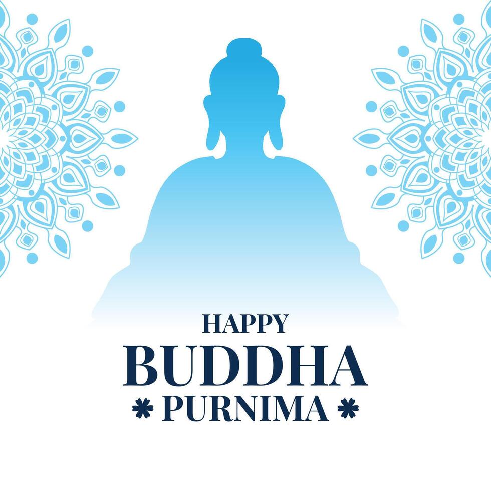 Buddha Jayanti, Buddha Purnima, and Buddha Day, vesak celebration greeting vector