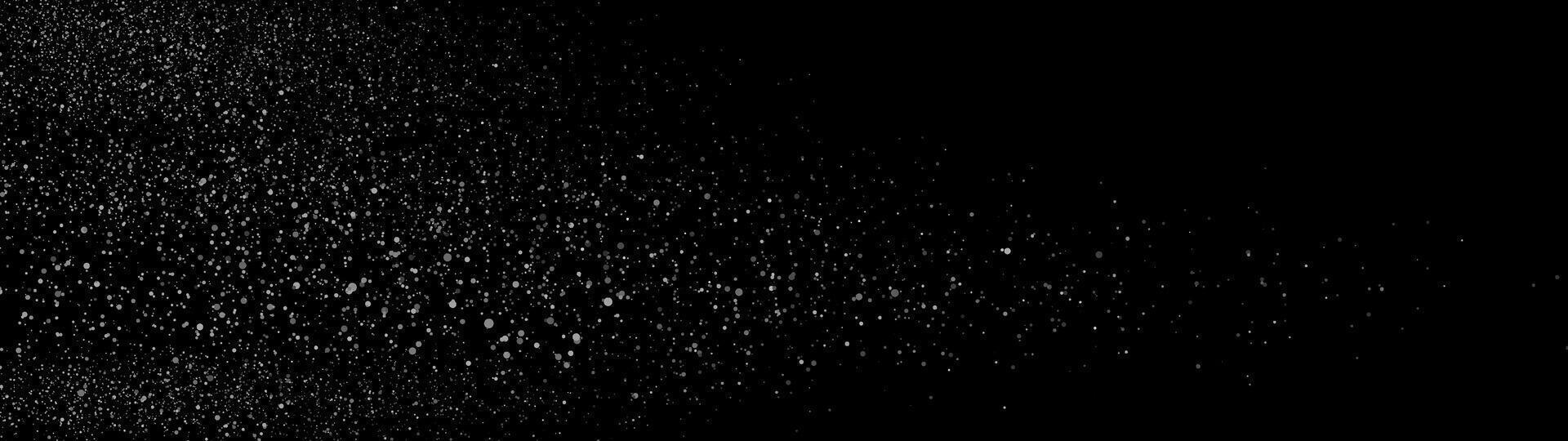 Grey silver small particles abstract background vector