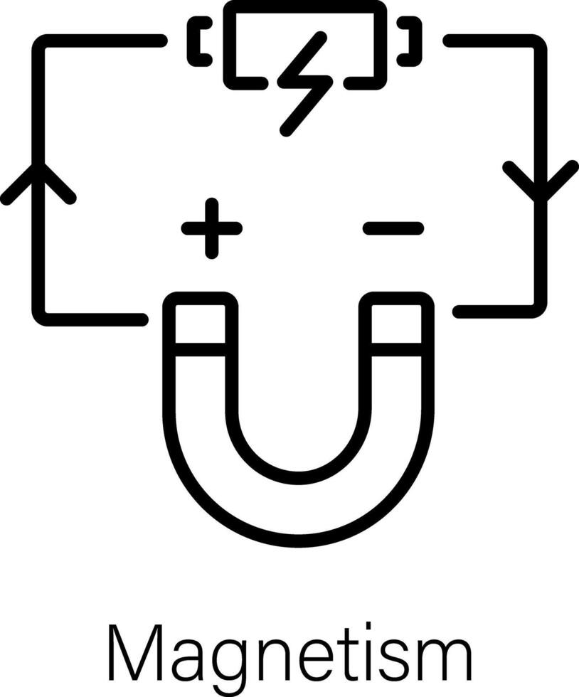 de moda magnetismo conceptos vector