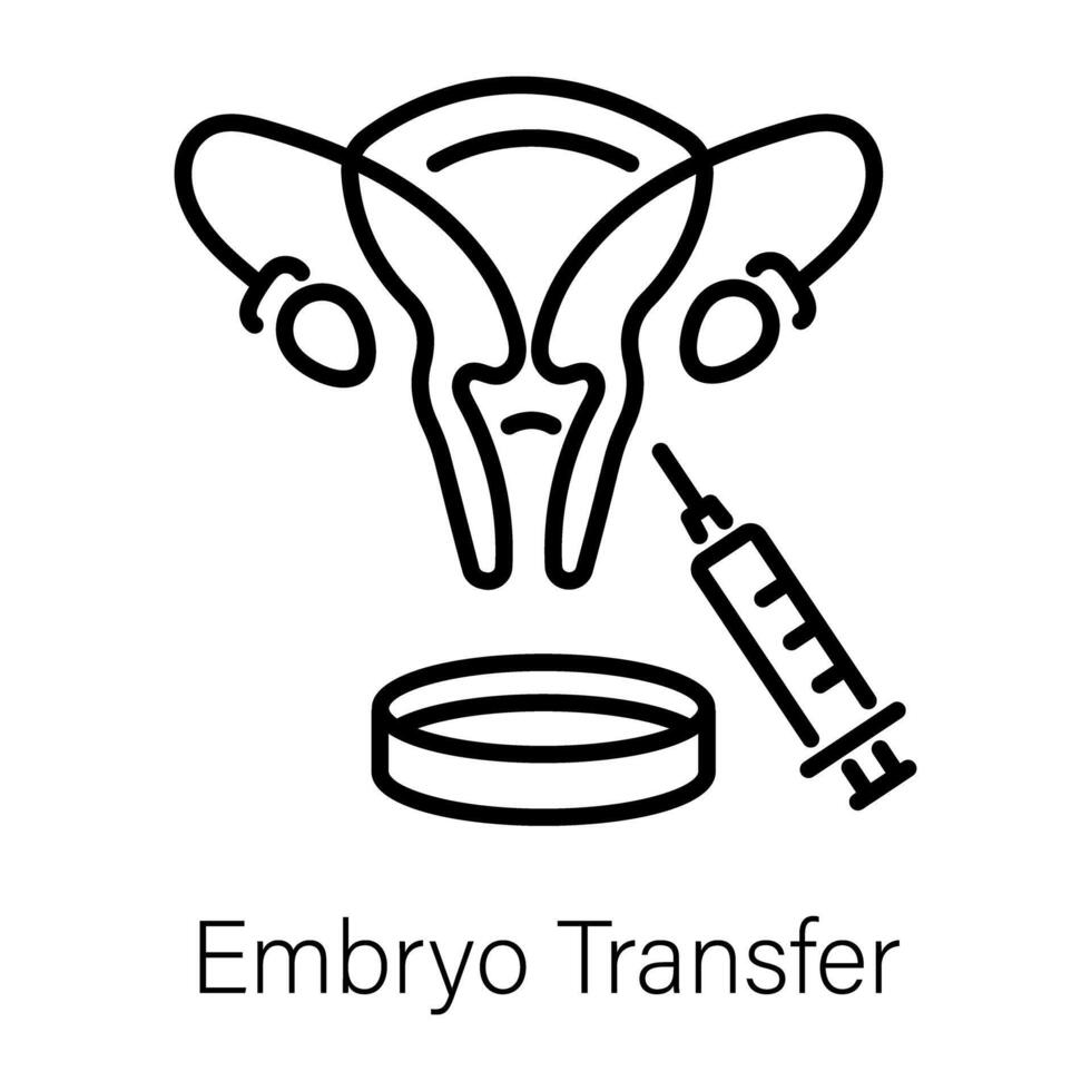 Trendy Embryo Transfer vector
