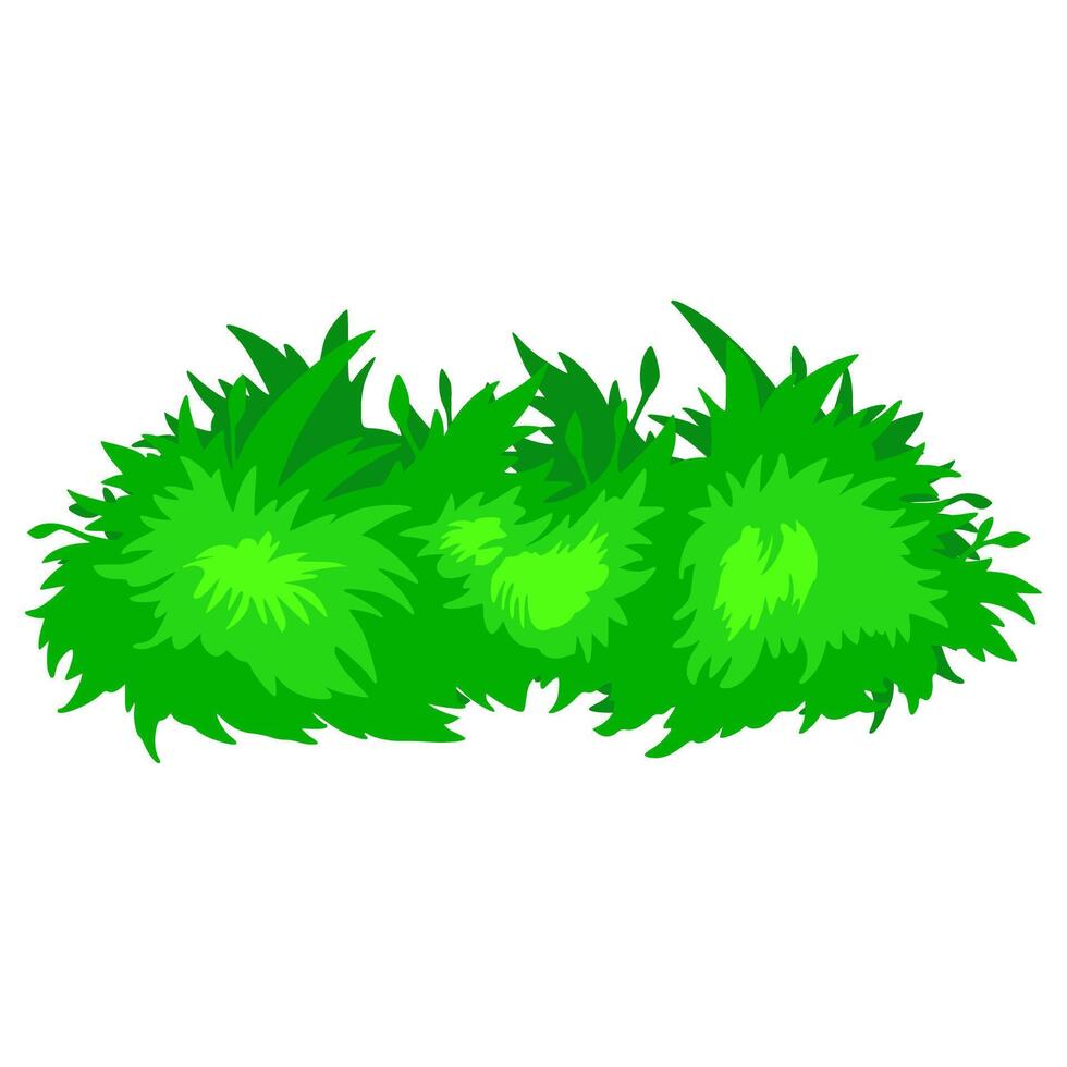 Grass Cartoon Vector. Illustration Grass Art vector