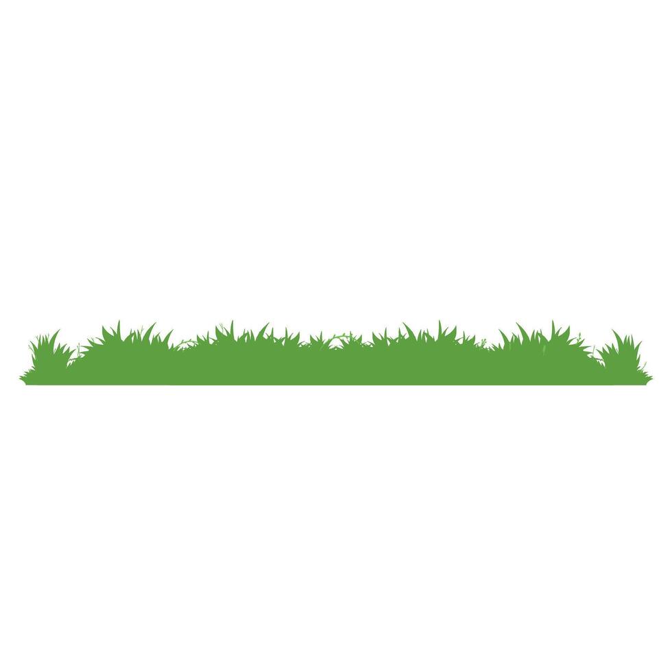 Grass Cartoon Illustration Vector